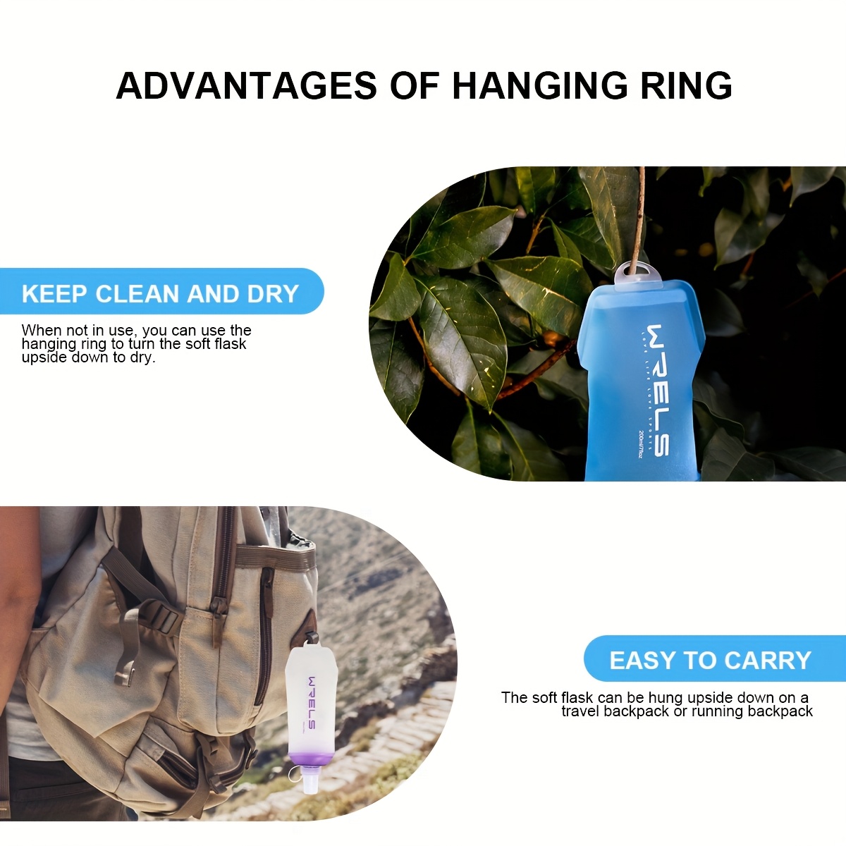 WRELS Folding Collapsible Soft - Water Bag Collapsible บทวิจารณ์และราคา