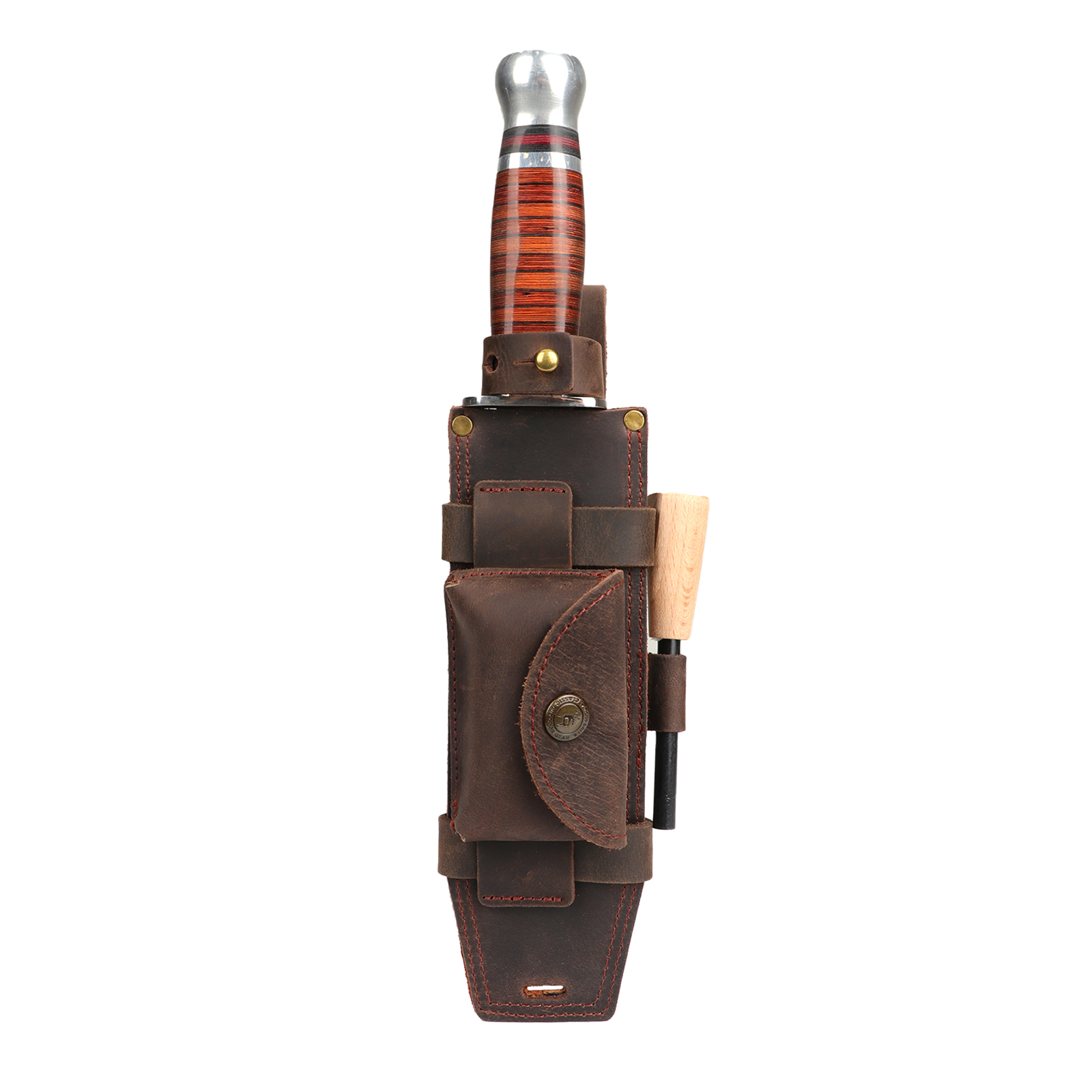 Tourbon Camping Leather thKnif - Bushcraft Knife Fixed บทวิจารณ์และราคา