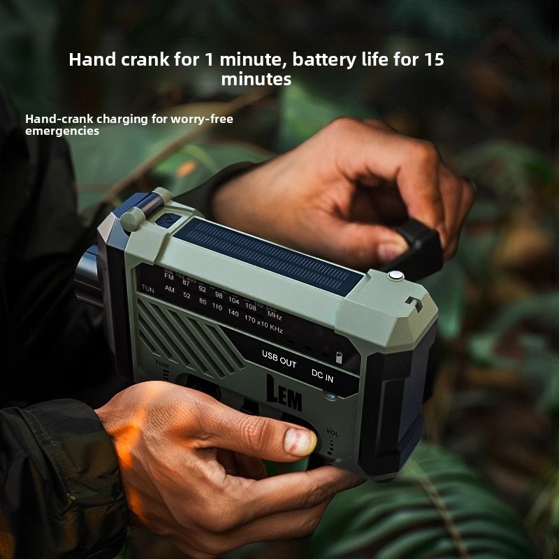 Survival Radio-Emergency Hand  - Solar Emergency Charger บทวิจารณ์และราคา