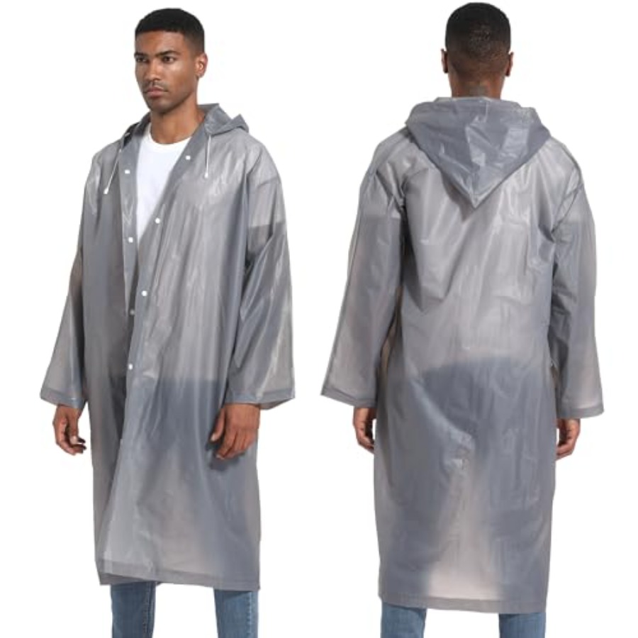 Rain Ponchos for Adults Rainco - Emergency Poncho Rain บทวิจารณ์และราคา