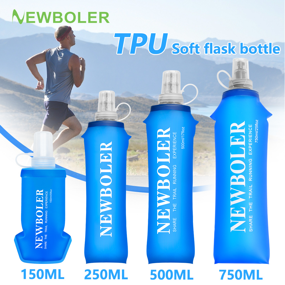 250/500/750ML Water Bottle TPU - Water Bag Collapsible บทวิจารณ์และราคา
