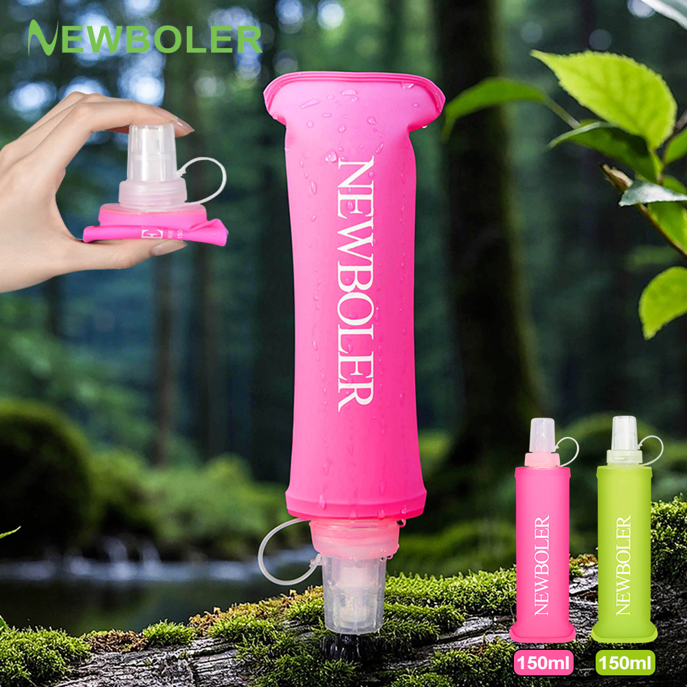 Folding Water Bottle TPU BPA-F - Water Bag Collapsible บทวิจารณ์และราคา