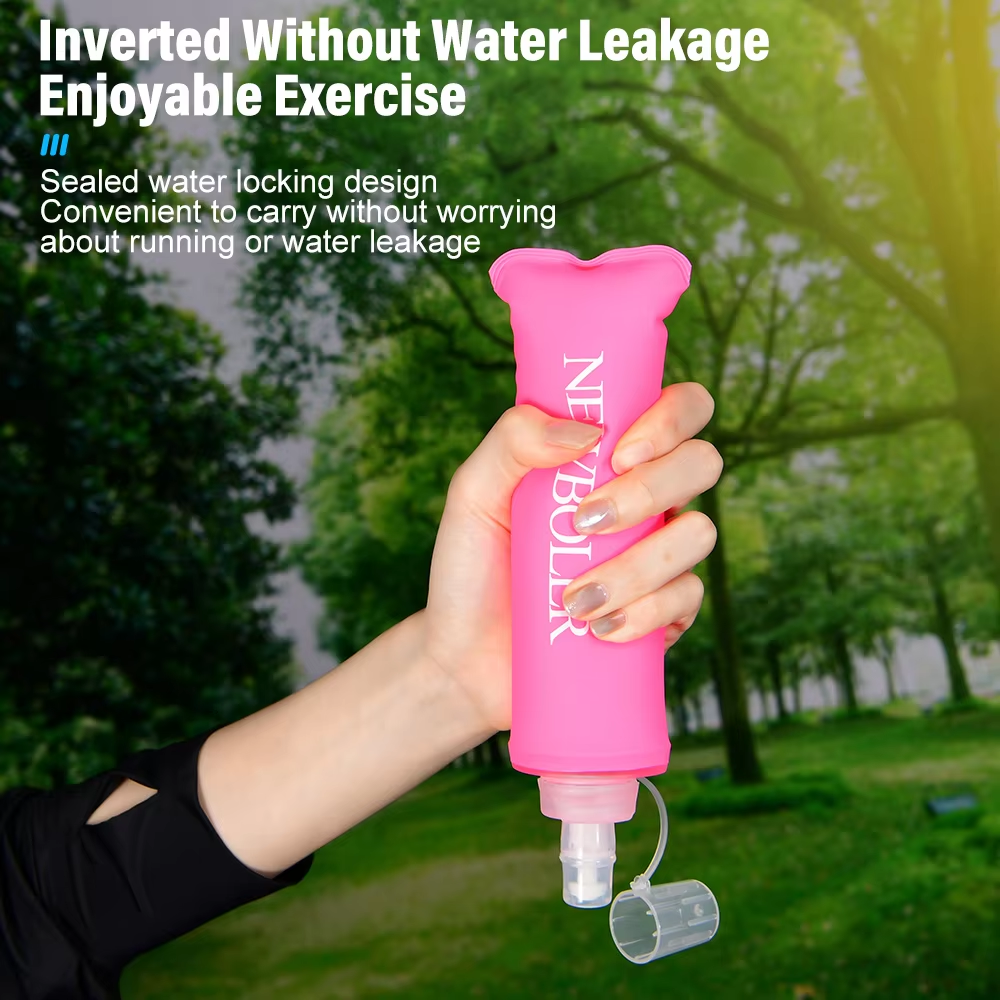 Folding Water Bottle TPU BPA-F - Water Bag Collapsible บทวิจารณ์และราคา