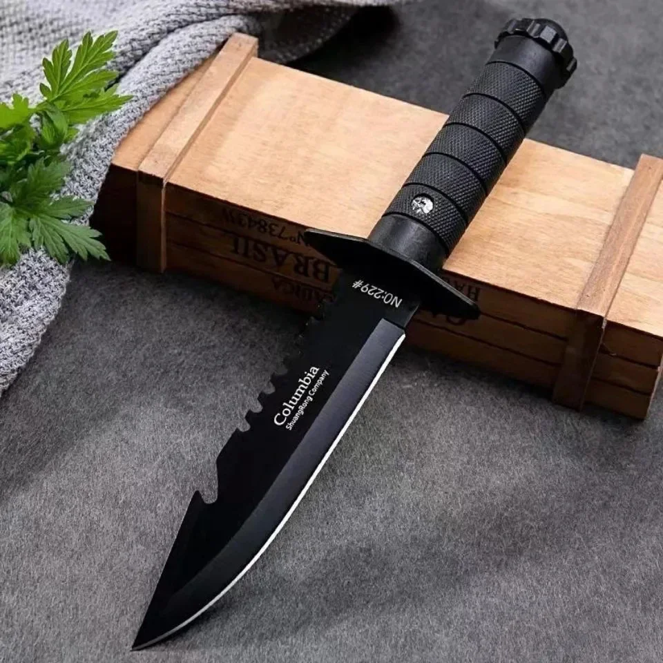 7CR17MOV Camping Outdoor Strai - Bushcraft Knife Fixed บทวิจารณ์และราคา