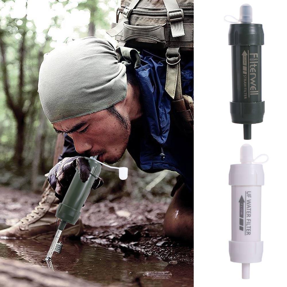 Mini Mini Water Filter Straw S - Water Purification Straw บทวิจารณ์และราคา