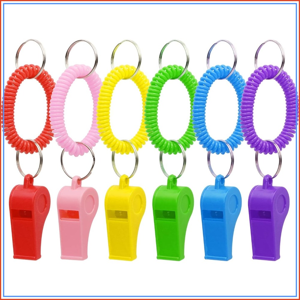Sport Whistle with Bracelet 6p - Emergency Whistle Loud บทวิจารณ์และราคา