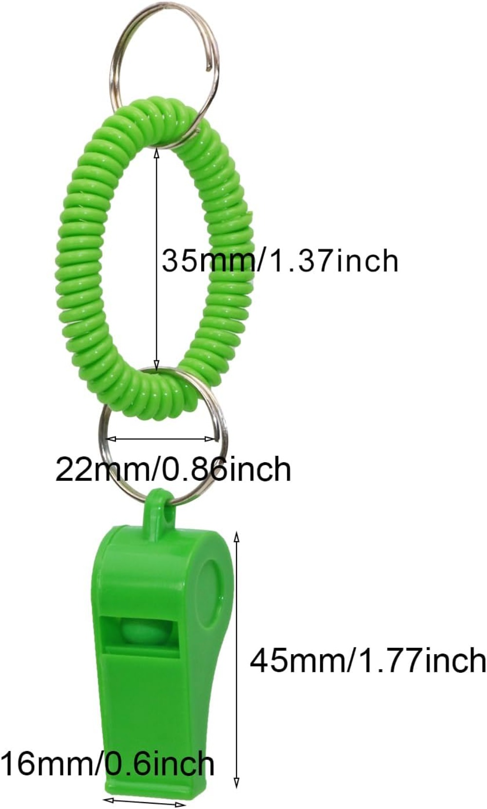 Sport Whistle with Bracelet 6p - Emergency Whistle Loud บทวิจารณ์และราคา