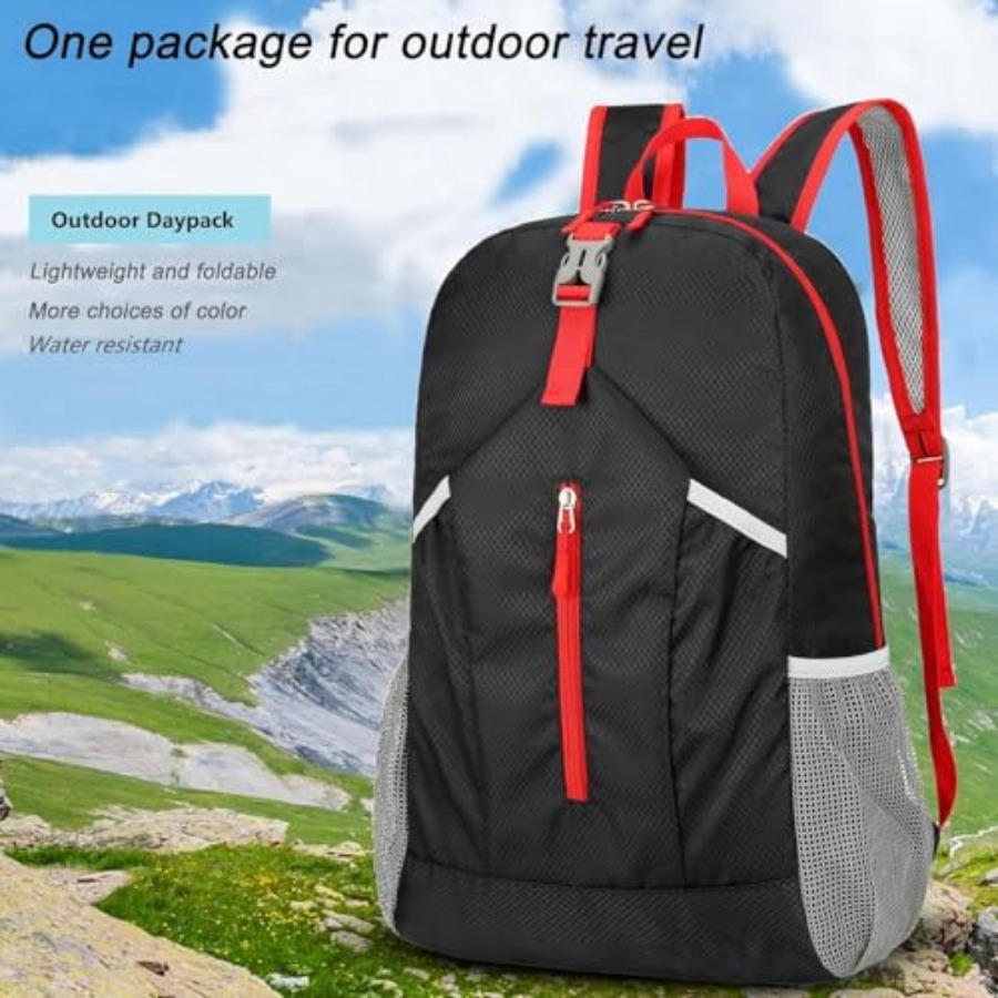 25L Foldable Hiking Backpack,  - Water Bag Collapsible บทวิจารณ์และราคา