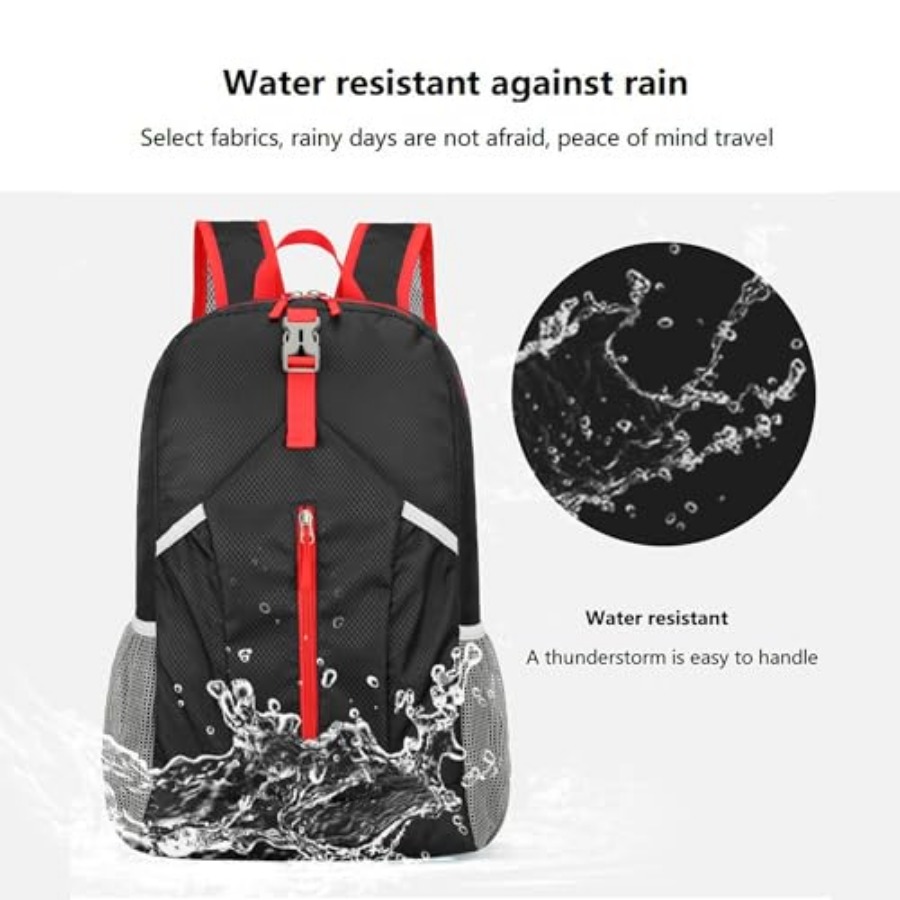 25L Foldable Hiking Backpack,  - Water Bag Collapsible บทวิจารณ์และราคา