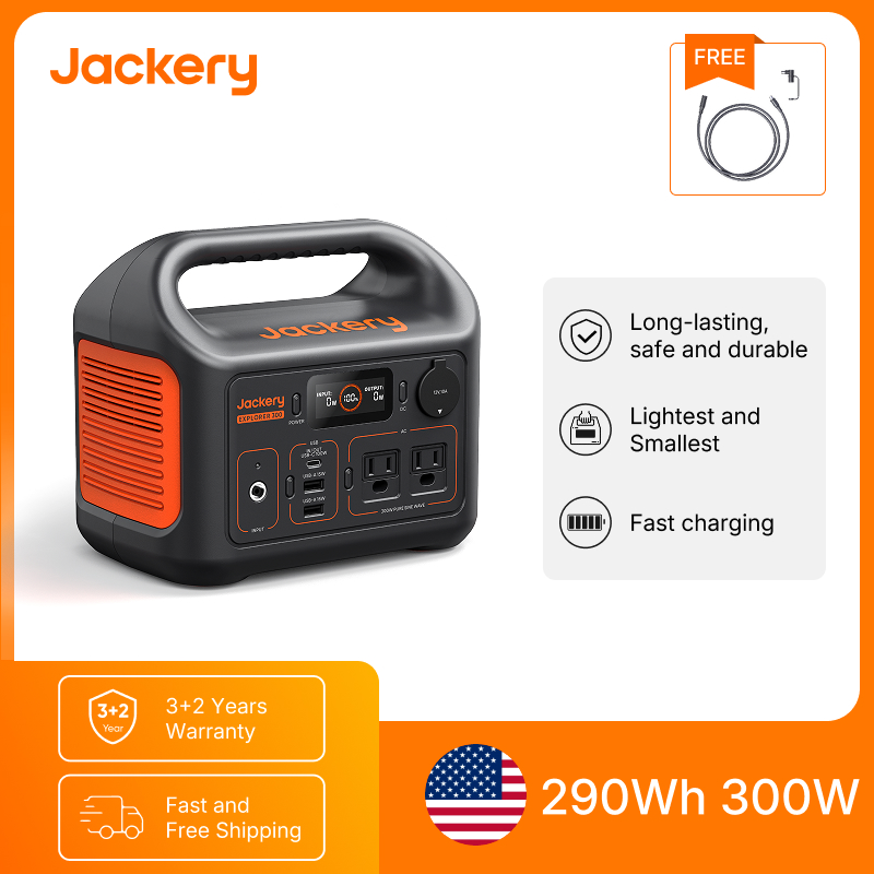 Jackery Portable Power Station - Solar Emergency Charger บทวิจารณ์และราคา