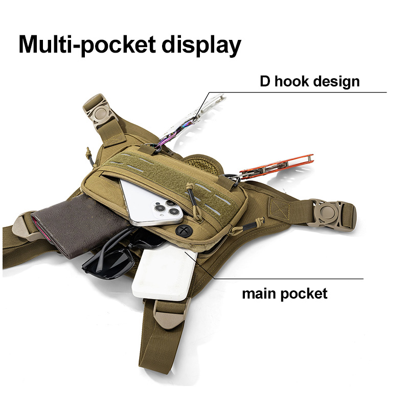 Tactical Front Chest Rig Bag V - Fishing Kit Compact บทวิจารณ์และราคา