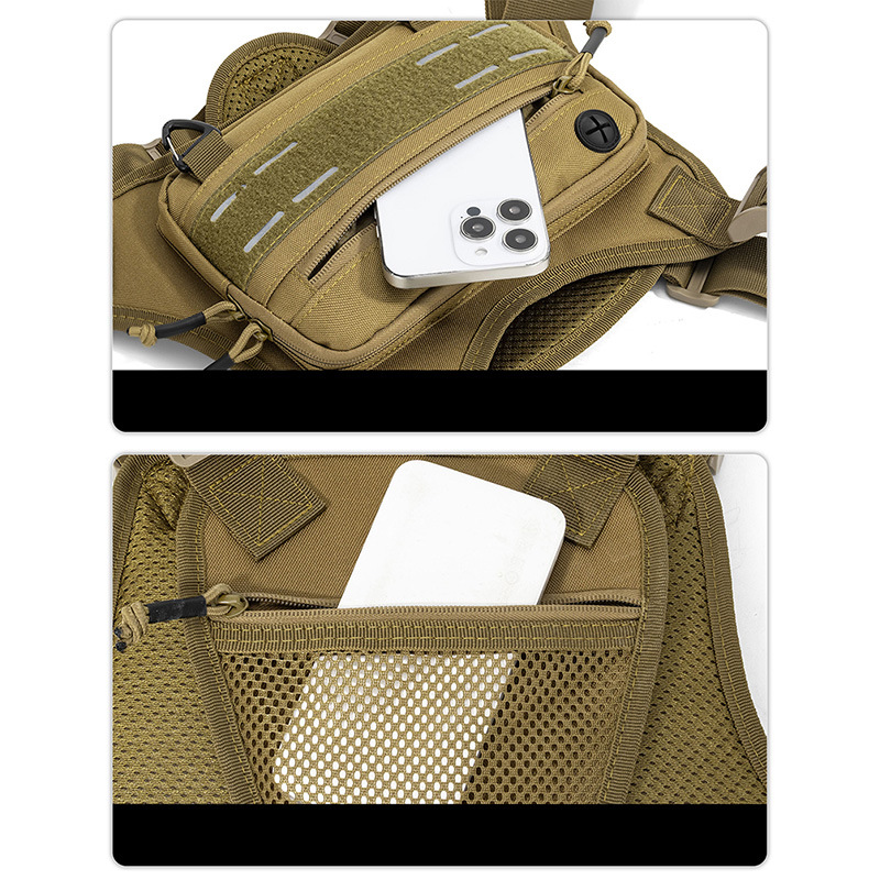 Tactical Front Chest Rig Bag V - Fishing Kit Compact บทวิจารณ์และราคา