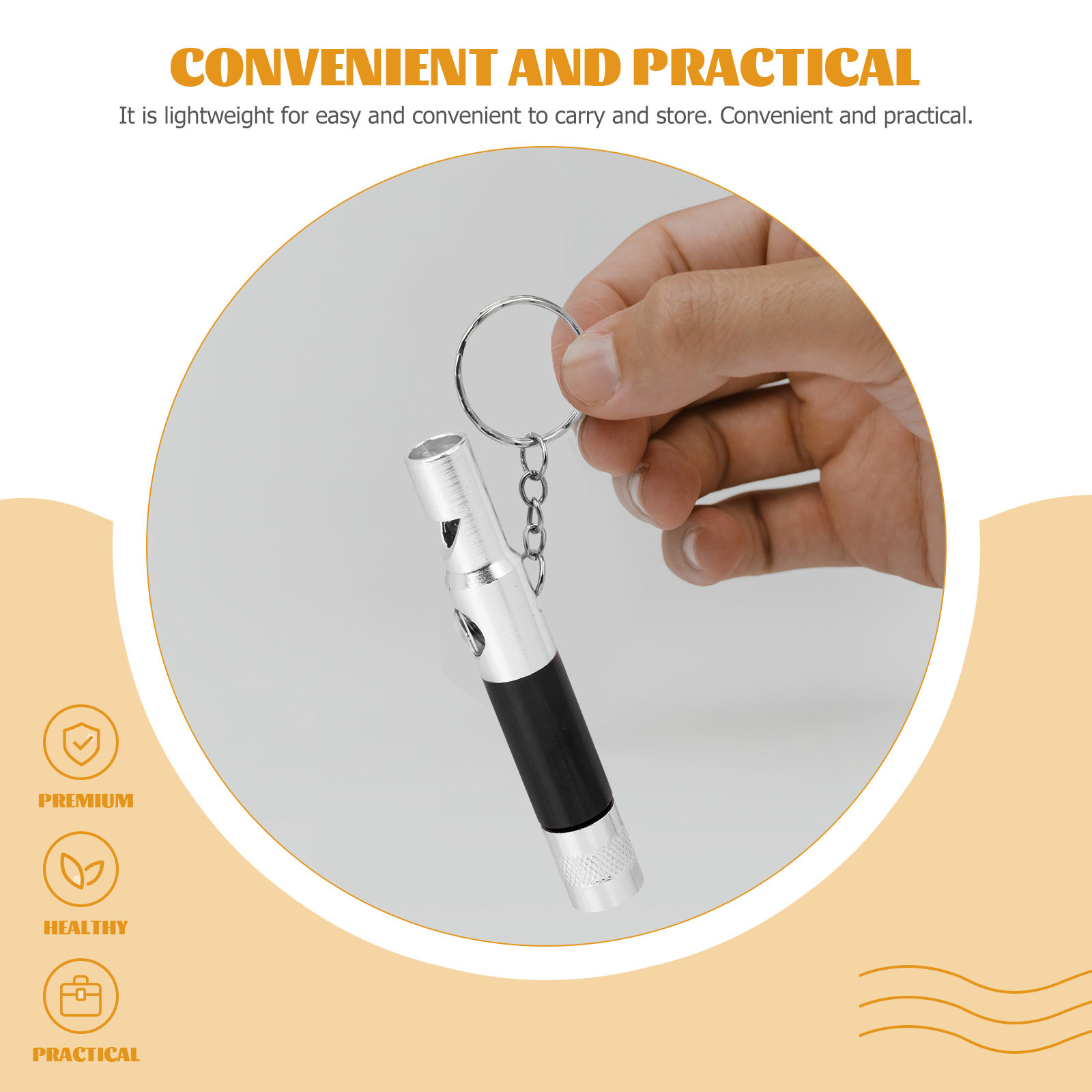 2Pcs Multifunctional Survival  - Emergency Whistle Loud บทวิจารณ์และราคา