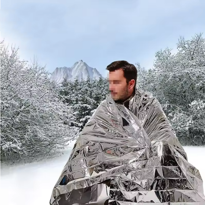 Multi-Scenario Windproof Water - Survival Blanket Reflective บทวิจารณ์และราคา