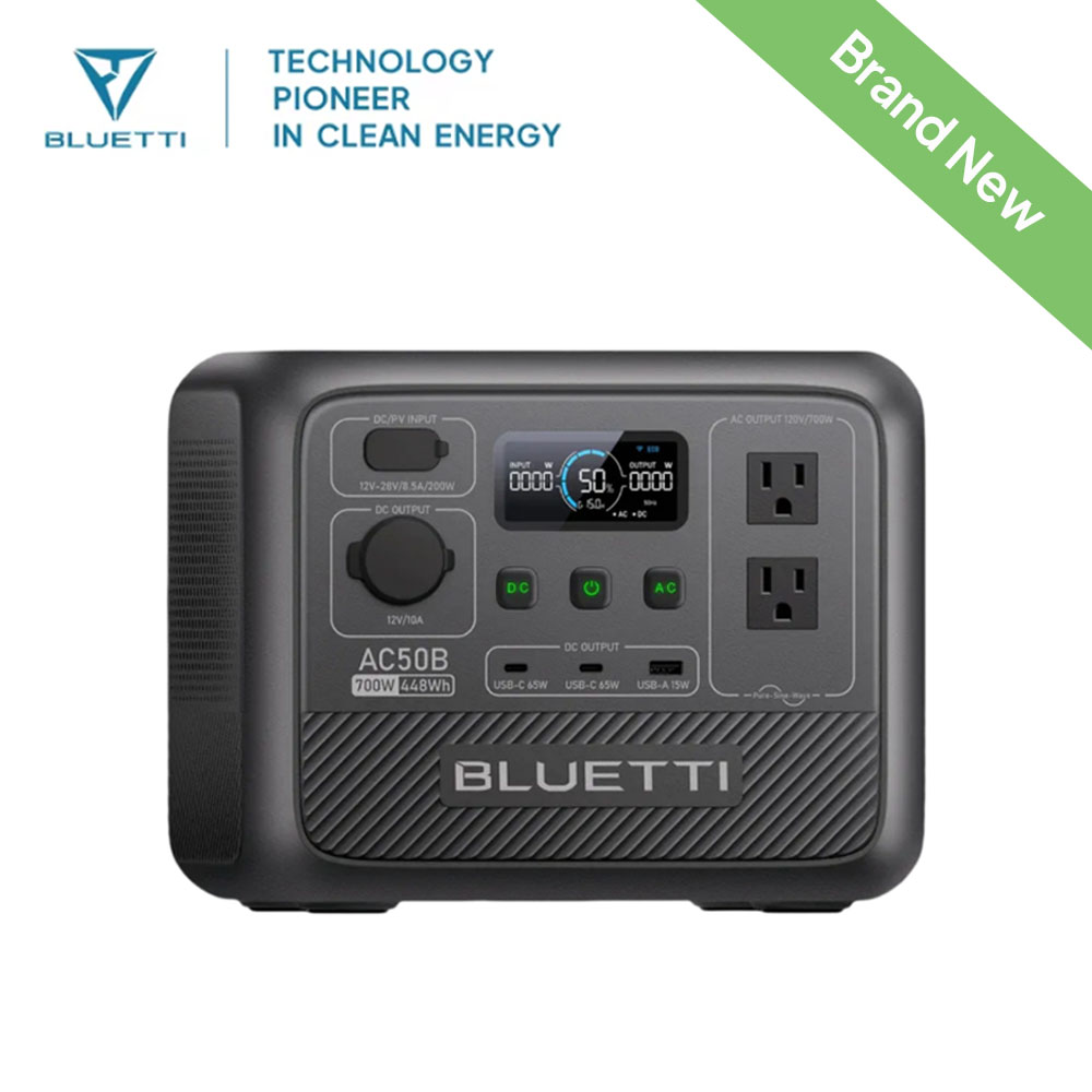 BLUETTI AC50B Portable Power S - Solar Emergency Charger บทวิจารณ์และราคา