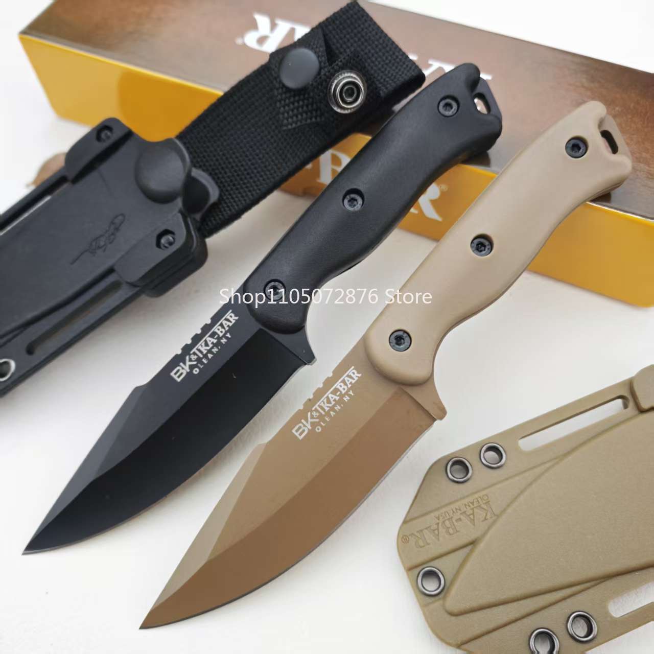 BK18 Outdoor Fixed Blade Utili - Bushcraft Knife Fixed บทวิจารณ์และราคา