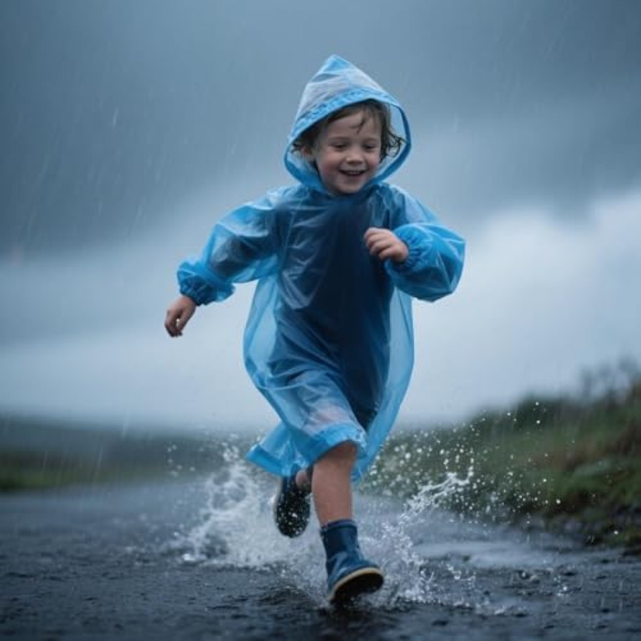 GAOHUI 4/6 Pack Disposable Rai - Emergency Poncho Rain บทวิจารณ์และราคา