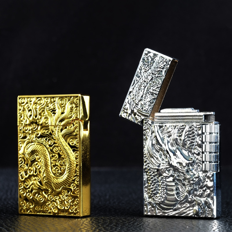 Dragon Gas Lighter Grinding Je - Fire Starting Kit บทวิจารณ์และราคา