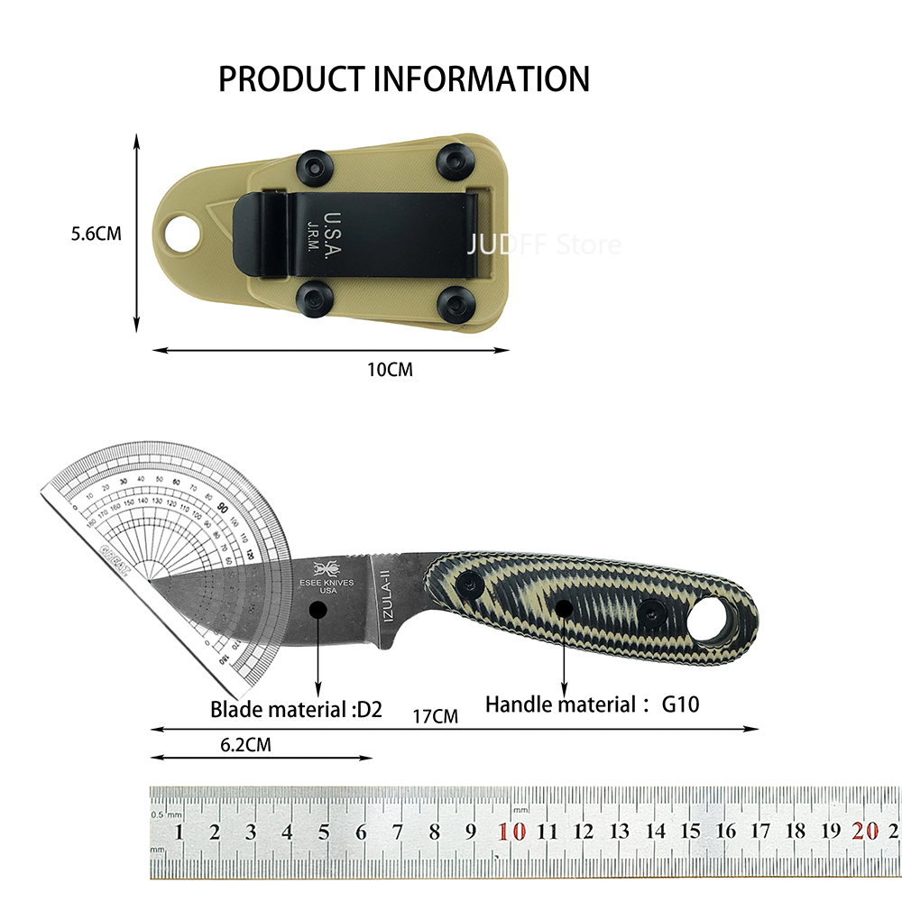 ESEE IZULA/ PACAYA Outdoor Fix - Bushcraft Knife Fixed บทวิจารณ์และราคา