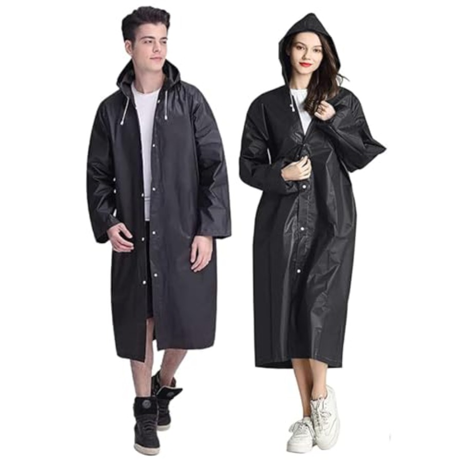 Rain Coat Poncho for Adult, 2  - Emergency Poncho Rain บทวิจารณ์และราคา