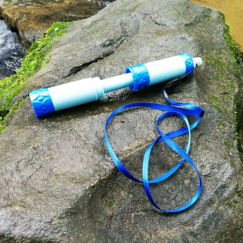 Mini Mini Water Filter Straw S - Water Purification Straw บทวิจารณ์และราคา