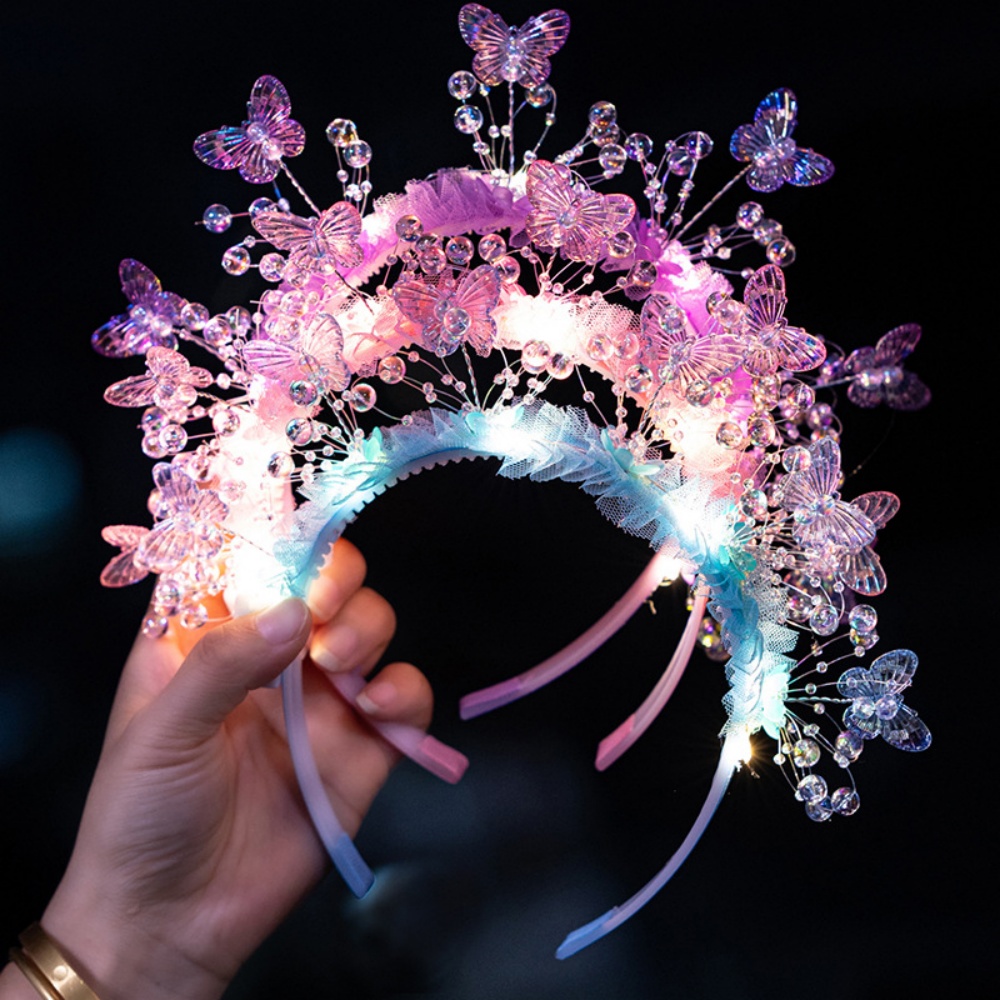 Glowing Flower Butterfly Headb - Sos Light Strobe บทวิจารณ์และราคา