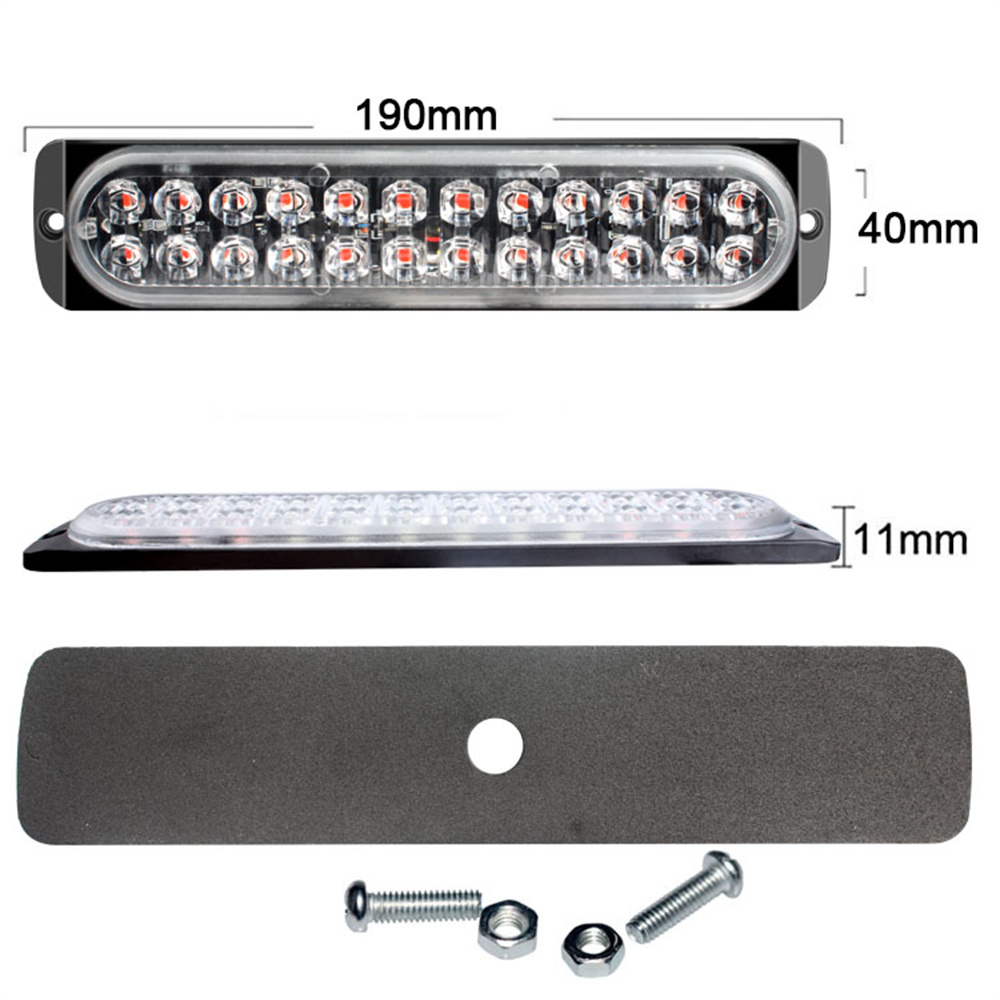 Car LED Strobe Light 12-24V Tr - Sos Light Strobe บทวิจารณ์และราคา