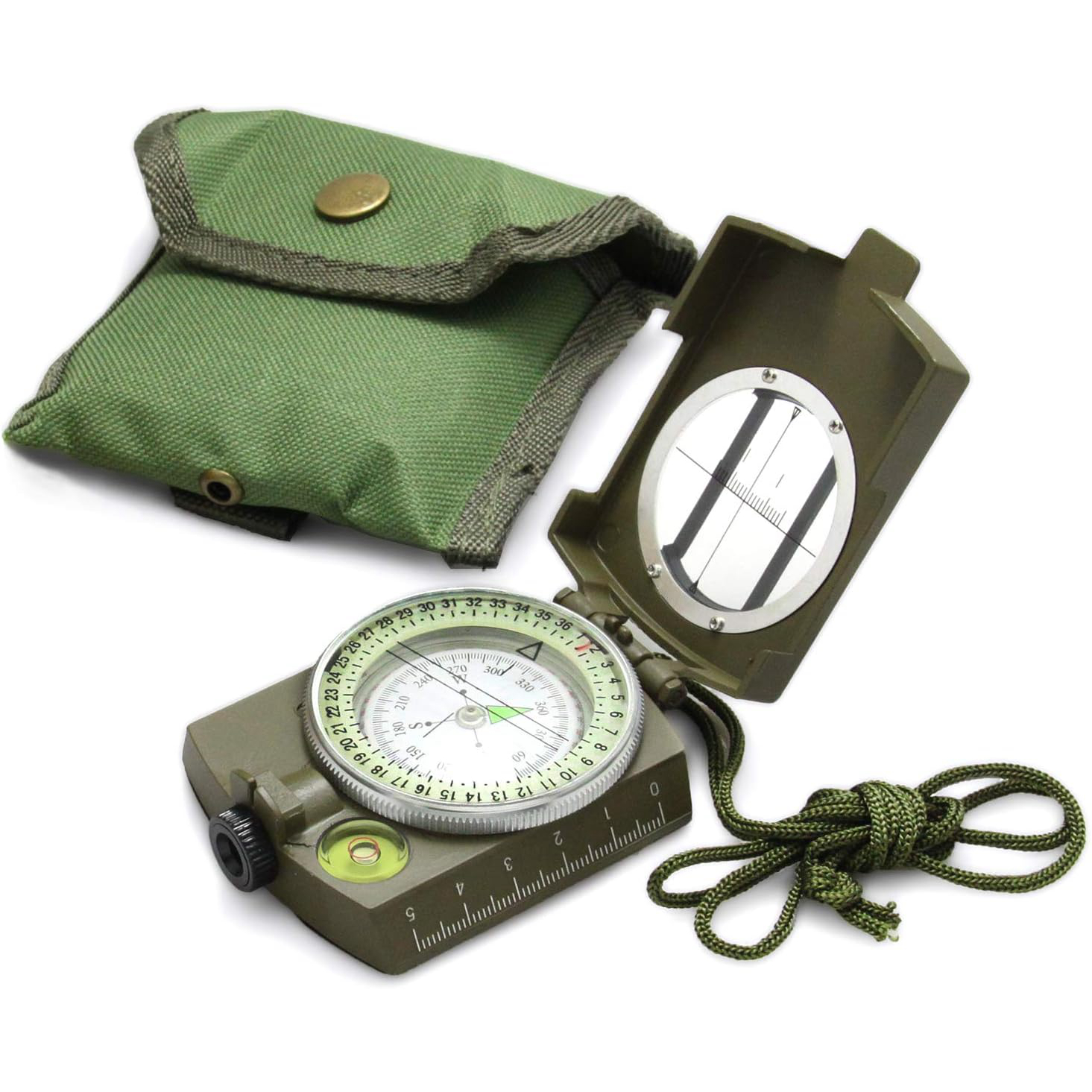 Metal Tactical Survival Milita - Compass Lensatic บทวิจารณ์และราคา