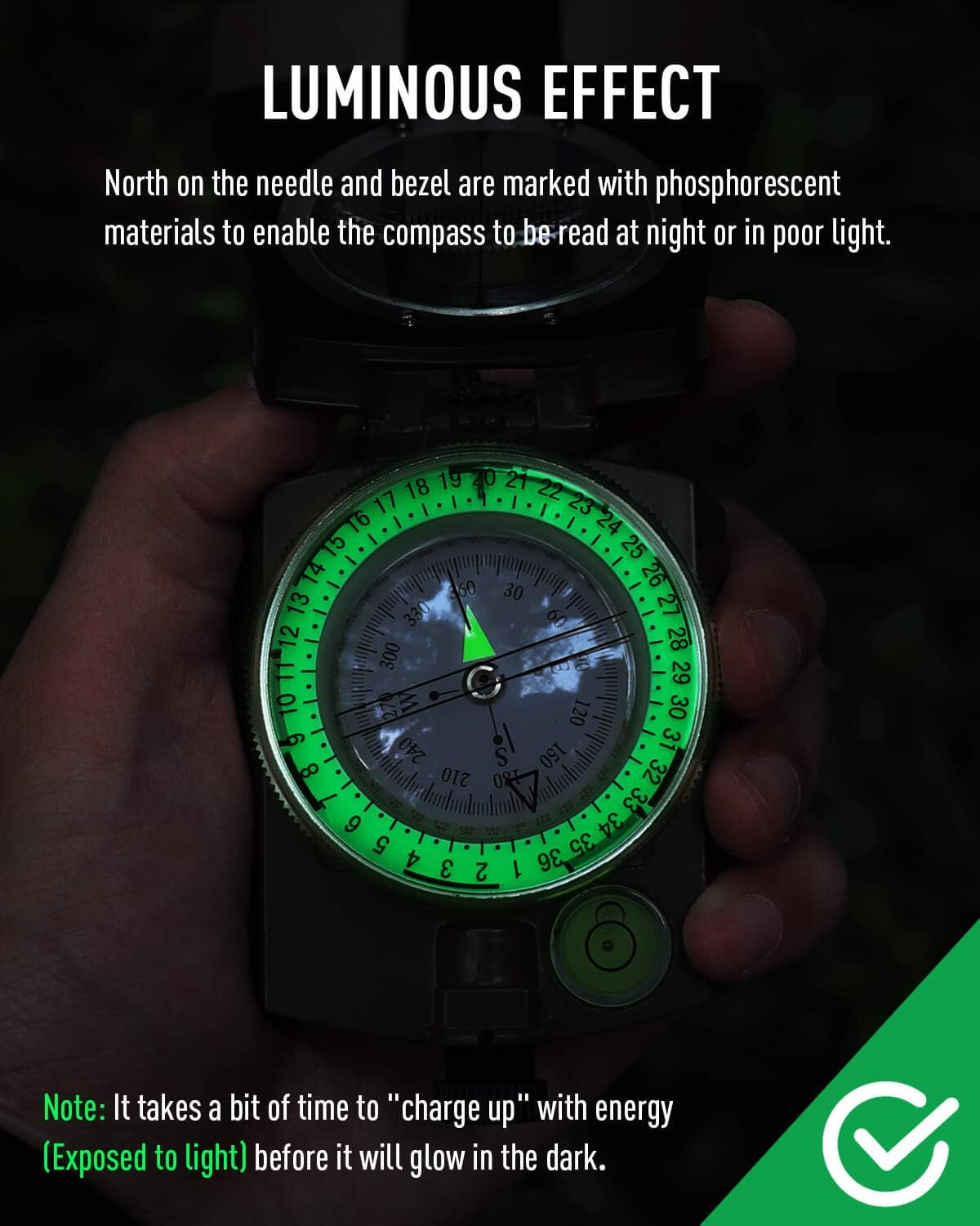 Metal Tactical Survival Milita - Compass Lensatic บทวิจารณ์และราคา