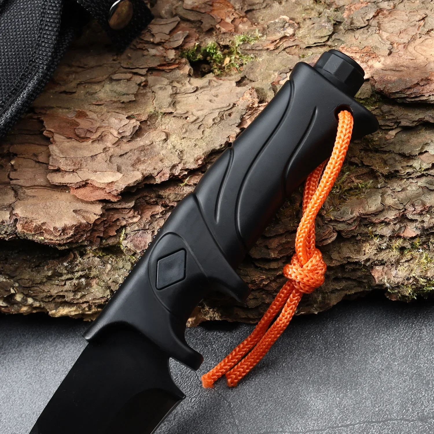 Outdoor High hardness straight - Bushcraft Knife Fixed บทวิจารณ์และราคา