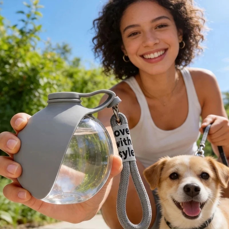 Portable 2-in-1 water bottle f - Water Bag Collapsible บทวิจารณ์และราคา
