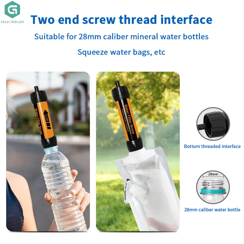 Outdoor Mini Water Filter Stra - Water Purification Straw บทวิจารณ์และราคา