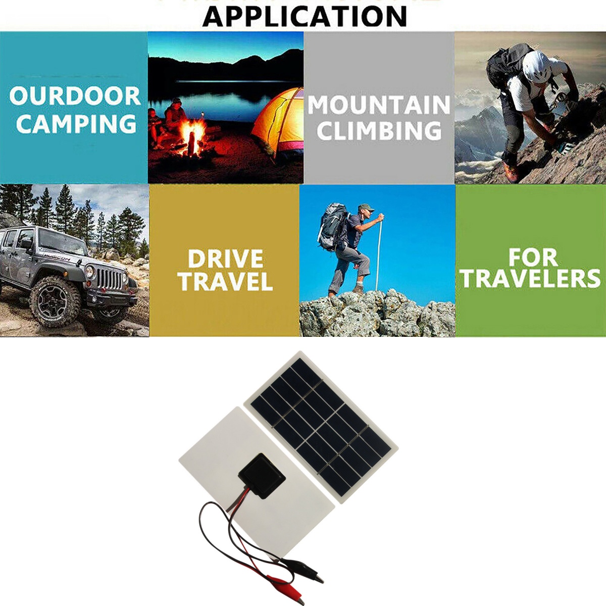 Wholesale Mini Solar Panel 5V  - Solar Emergency Charger บทวิจารณ์และราคา