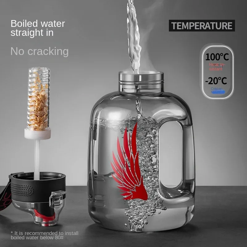Larger Capacity 4L 5L Plastic  - Water Purification Straw บทวิจารณ์และราคา